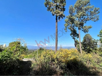 TERRENO EN VENTA EN VALLE DE BRAVO A TAN SOLO