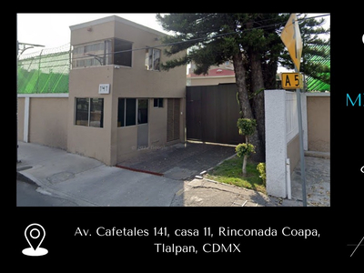 Casa En Av. Cafetales, Rinconada Coapa, Tlalpan, Cdmx | Jgr-za-137