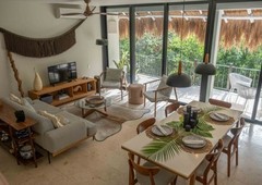 departamento en venta en aldea zamá, tulum, quintana roo