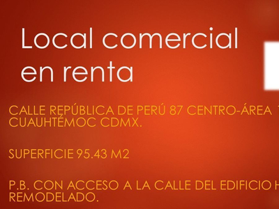 Local Comercial Centro Historico 98m2