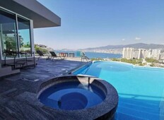 casa en venta ubicada en joyas de brisamar vista al bahia de acapulco