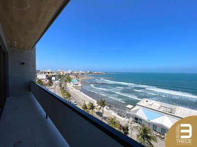 Departamento con vista al mar y alberca en Veracruz