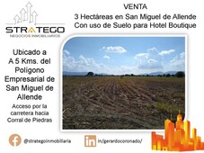Terreno, Venta, San Miguel de Allende, 3 hectáreas tipo campestre