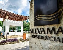 de 300 a 500 mts. en venta en selvamar playa del carmen