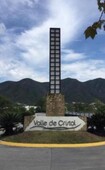 de 300 a 500 mts. en venta en valles de cristal monterrey