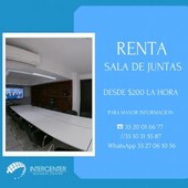 renta de sala de junta ciudadela