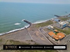 Terreno a pie de playa en fraccionamiento de Riviera Veracruzana