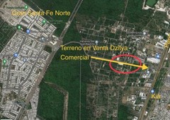 terreno comercial sobre avenida que va a gran santa fe norte