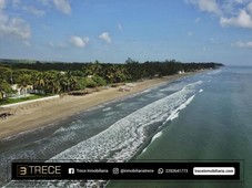 terreno frente a la playa en mata de uva en venta