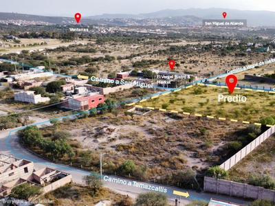 Terreno 5465 M2 El Vergel En Venta En San Miguel De Allende