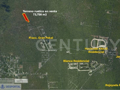 Terreno Rustico Para Desarrollo En Kikteil, Mérida. Zona Potencial Crecimiento.