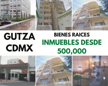 DEPARTAMENTOS DE RECUPERACION BANCARIA DESDE 600000 EN LA CDMX-DN