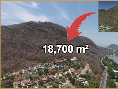 Terreno rustico en venta con vista panorámica al lago en Chapala en Jalisco