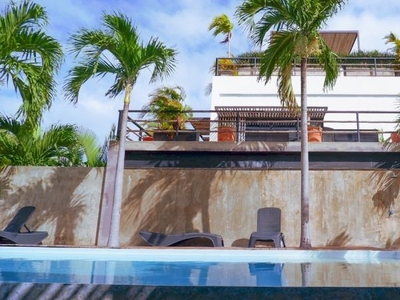 Departamento amueblado de 2 recámaras en La Veleta, Tulum. ¡PRODUCIENDO $$$!