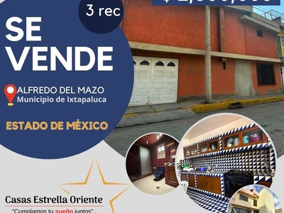 Casa en venta Alfredo Del Mazo, Ixtapaluca, Estado De México, México