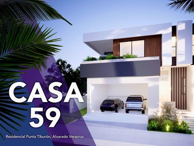 Doomos. Casa en venta en Fracc. Punta Tiburón, Riviera Veracruzana