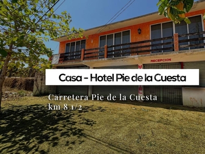 Doomos. CASA - HOTEL EN VENTA EN PIE DE LA CUESTA, ACAPULCO, GRO.