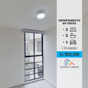 Doomos. Departamento en venta en Avenida Centenario en Atzacoalco