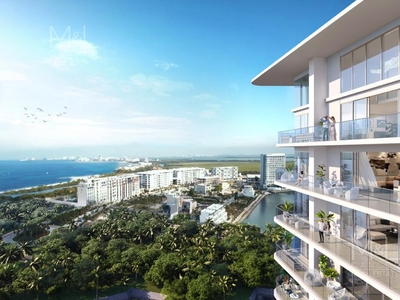 Doomos. Departamento en venta Puerto Cancún, SLS BAHÍA BEACH RESIDENCES 2 recámaras