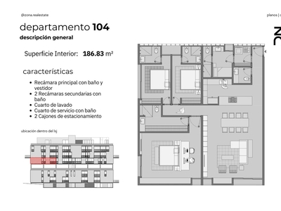 Doomos. En Venta Departamento 104 - LSJ Income Properties.