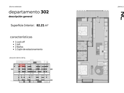 Doomos. En Venta Departamento 302 - LSJ Income Properties. Loma Dorada.