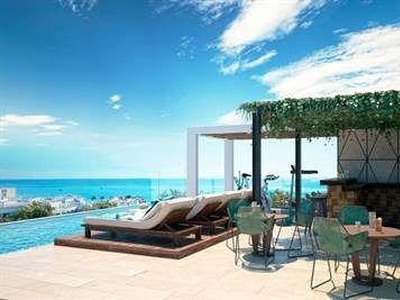 Doomos. Penthouse , BR1 BA1,Menesse One Paralia, Playa Del Carmen