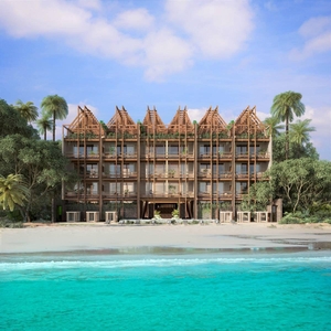 Doomos. PENTHOUSE EN CONSTRUCCION TULUM VISTA AL MAR 3 HAB TANKAH BAY CONDOS OCEAN RESIDENCES PISCINA PRIVADA