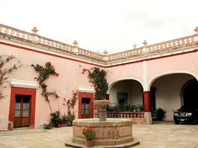 Doomos. Preciosa Hacienda en Tequisquiapan, Campanario Tienda de Raya, 10000 m2, 15 Rec