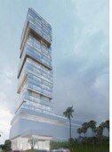 101 m torre exertia, oficina en renta de 101.42 m2 con balcón-terraza