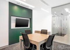espacio de oficina listo para usar para acomodar a un equipo en crecimiento de hasta 10 personas