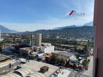 Departamento semi equipado en Venta -CENTRO DE MONTERREY- 2 Recamaras, 74 M2