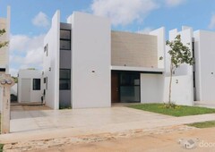 doomos. venta de casa mod p premium privada tamora de conkal, 4 recamaras