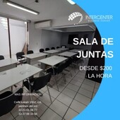 intercenter - renta de sala de juntas