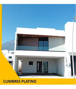 Casa Cumbres Platino, Nueva, Vistas Panorámicas, Privada, Monterrey, N.l.