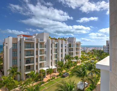 * Departamento En Venta En Residencial La Amada, Frente Al Mar En Cancun