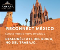 RECONNECT MEXICO, Departamentos amueblados para Homeoffice renta desde 3 meses.