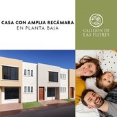 venta de casa en privada con amplia recamara planta baja