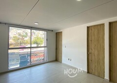 departamento en la cruz, gustavo a. madero con 2 recámaras, 60 m , id 93480