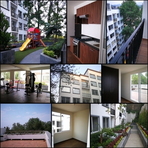 Renta Departamento Penthouse Nuevo A Estrenar Al Sur, Cdmx, Con Roof Garden Y Terraza Privados