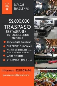 Traspaso Restaurante | MercadoLibre