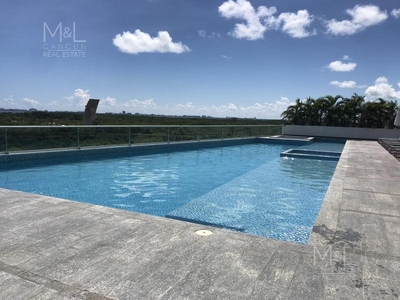 Departamento en Venta en Cancún, 3 recámaras en Residencial Malecón