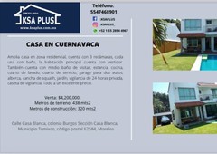 3 recamaras en venta en fraccionamiento burgos temixco