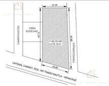 más de 500 mts. en venta en renacimiento veracruz