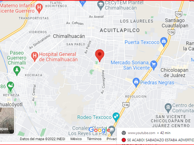 Casa en venta Calle Agustín De Iturbide, Barrio Artesanos, Chimalhuacán, México, 56334, Mex