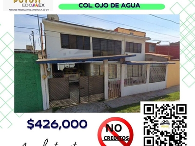 Casa en venta Calle Dalias 44, Mz 030, Ojo De Agua, 55770 Ojo De Agua, Méx., México