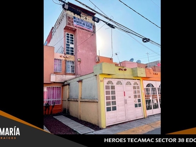 Casa en venta Calle Mariano Azuela, Colonia Héroes De Tecamac, Ojo De Agua, Estado De México, México