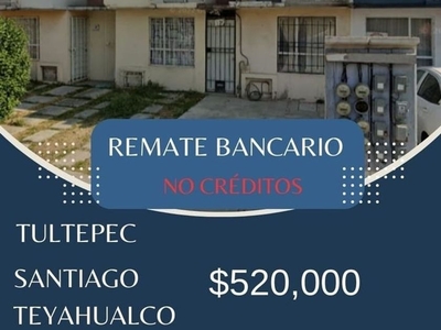 Casa en venta Santiago Teyahualco, Estado De México, México