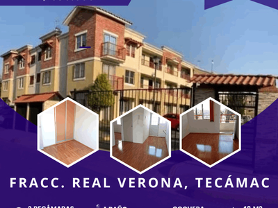 Departamento en venta Novara, Conjunto Habitacional Real Verona, Tecámac, México, 55765, Mex