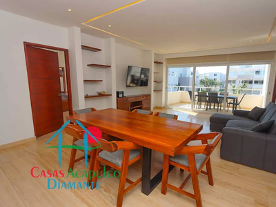 Cad Vidamar Residencial C3 D 202. Terraza Con Vista A La Alberca. En Condominio Con Club De Playa