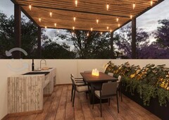 departamento con roof garden privado